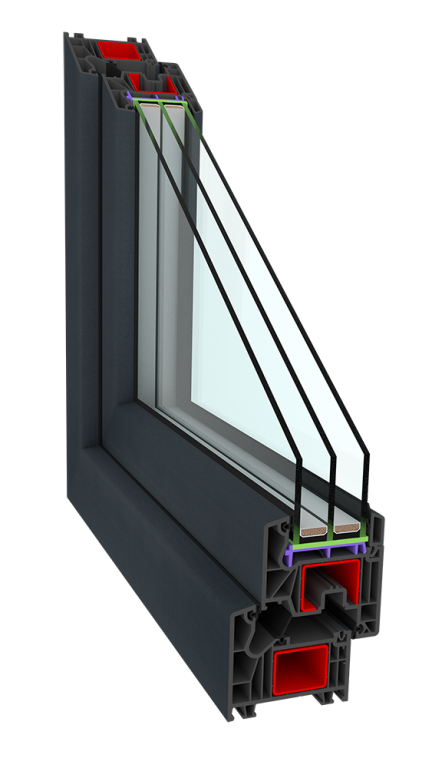Perfectherm profilio pjūvis